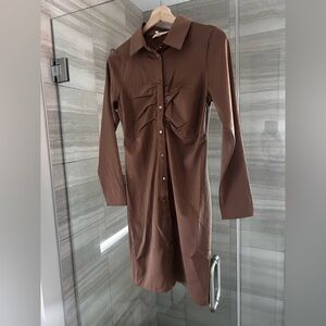 MELLODAY Long Sleeve fitted Dress size large